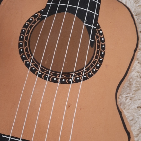 Guitar Halloween Prop! Hippie Costume Cushion - Picture 2 of 4